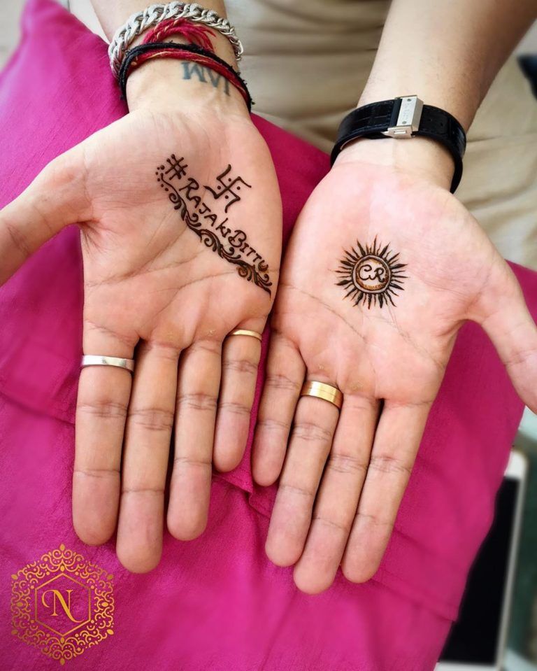 10 Simple Mehndi designs for Grooms to try in 20192020